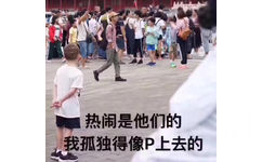 热闹是他们的我孤独得像P上去的 - 近期斗图表情包精选-2018/11/5