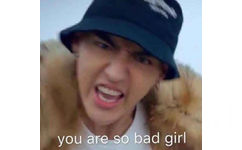 you are so bad girl（吴亦凡表情包）