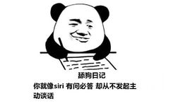 舔狗日记：你就像siri 有问必答 却从不发起主动谈话