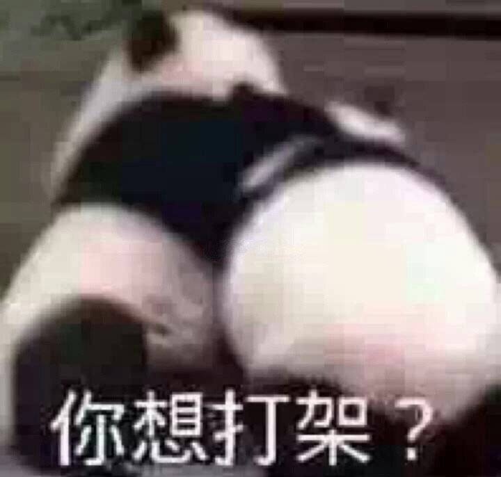 你想打架？ - 一波大熊猫表情包