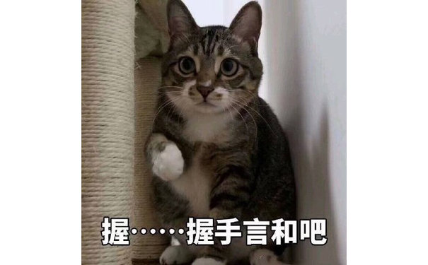 握…握手言和吧