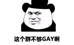 这个群不够GAY啊