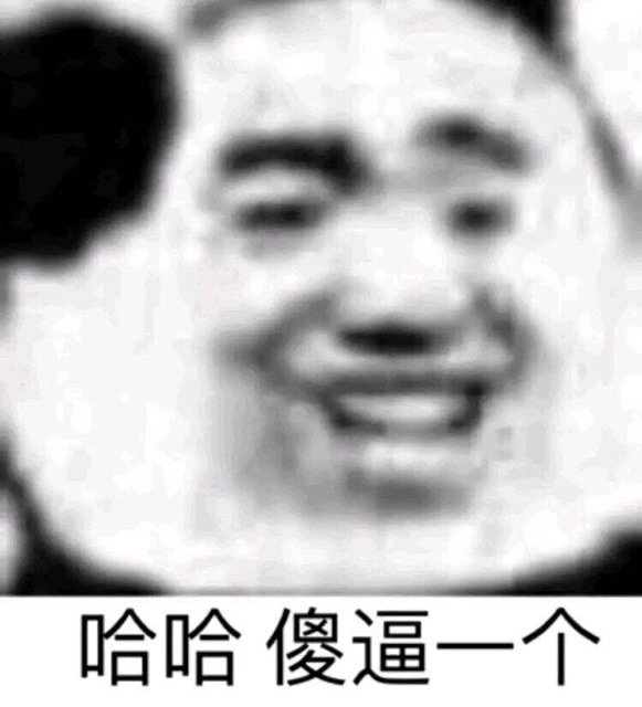 哈哈傻逼—个