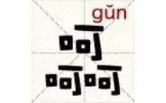 呵呵呵（gun） - 新版汉字