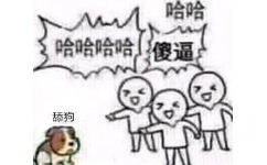 哈哈哈，看这条舔狗，傻逼