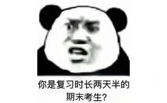 你是复习时长两天半的期末考生？