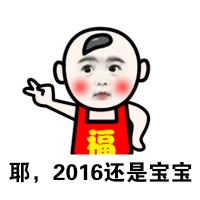 耶，2016还是宝宝 - 新年到，福宝宝宝祝你新年快乐！！！