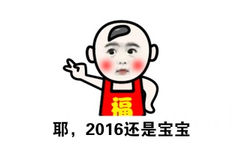 耶，2016还是宝宝 - 新年到，福宝宝宝祝你新年快乐！！！