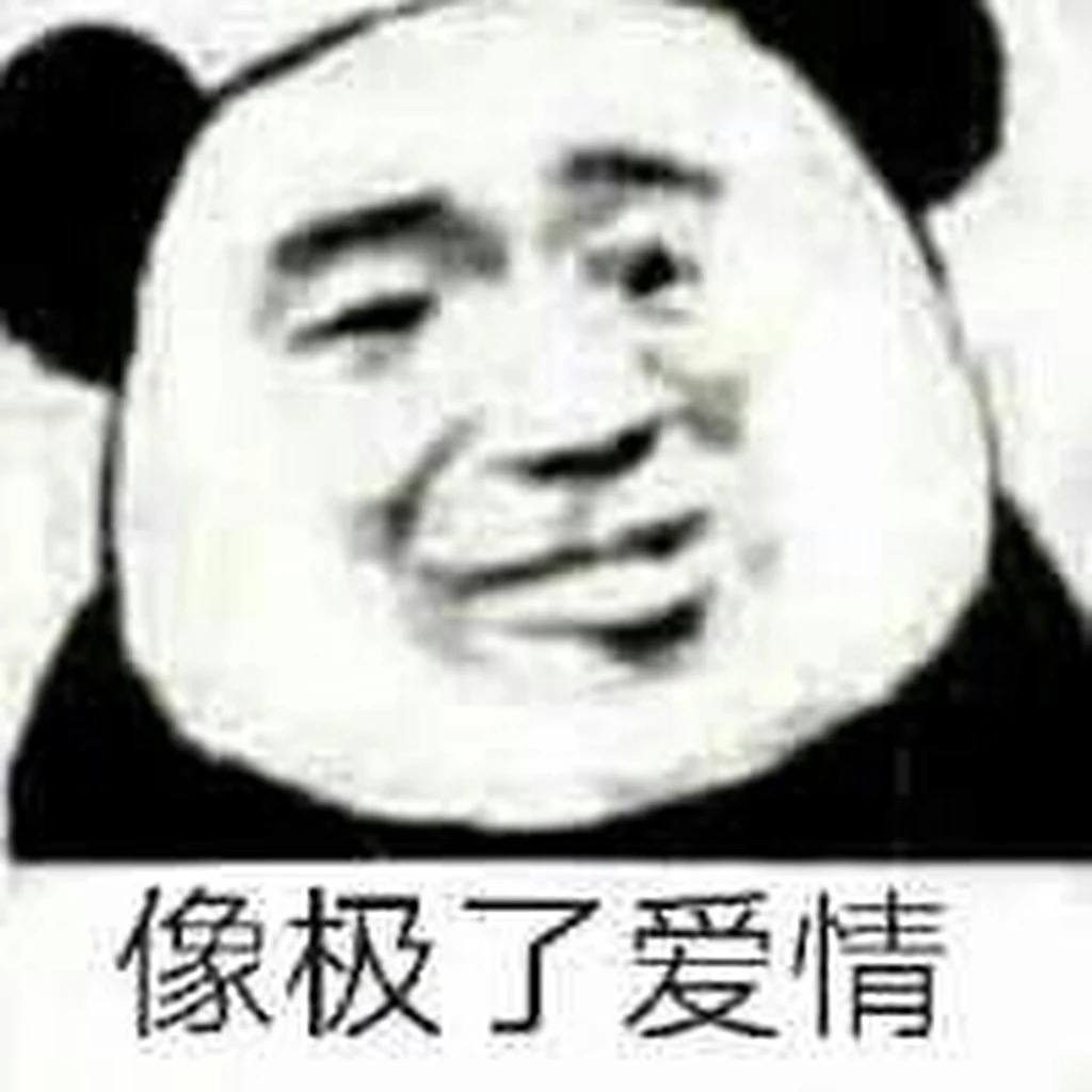 像极了爱情（熊猫头）