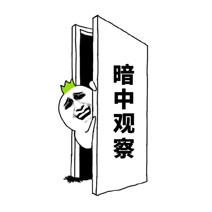 暗中观察 - 斗图必备表情：暗中观察