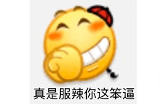 真是服辣你这笨逼 - emoji 沙雕表情包系列