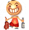 喝酒吃肉 - 一组魔性emoji表情包