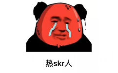 热 skr人（红脸熊猫头）