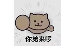 你弟来啰(猫咪表情包)