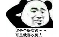 你是个好女孩.....可我喜欢男人（熊猫头）