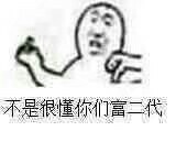 不是很懂你们富二代 - 好玩的怼人小表情