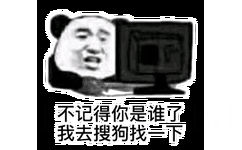 不记得你是谁了我去搜狗找一下