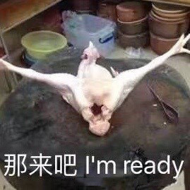 那来吧 I'm ready（鸡）