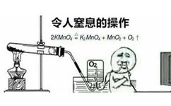 令人窒息的操作2k/K2MnO4+MnO2+O2↑(化学系学生必备表情)