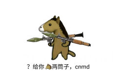 给你妈?两筒子：cnmd