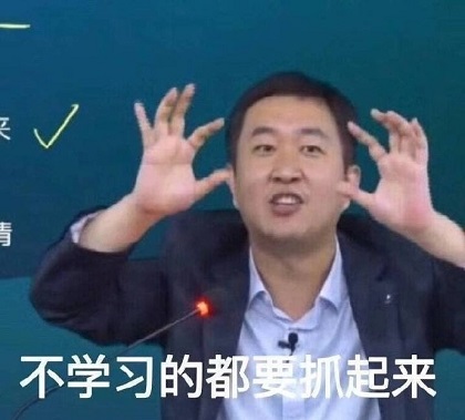 徐涛：不学习的都要抓起来